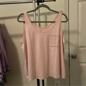 Jockey Light Blush Pink Women's Tank Top